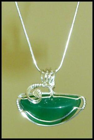 Green chalcedony